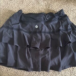 Lululemon Athletica Black Skater Mini Skirt